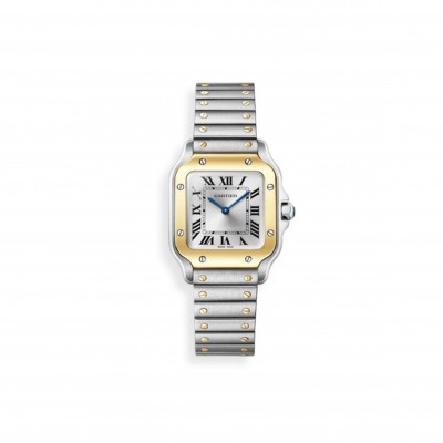 CARTIER SANTOS DE WATCH 27MM X 34.5MM REF. W2SA0033